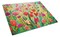 Caroline's Treasures Wild Beauty Flowers Glass Cutting Board Large